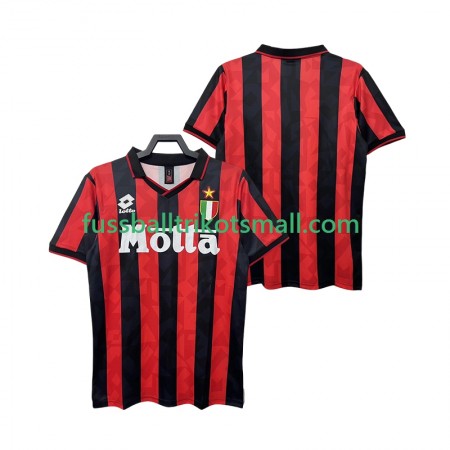 Fußballtrikots AC Mailand 1993 Retro 1994 Kurzarm Heimtrikotsatz kaufen